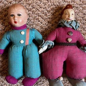 Antique 1930’s dolls (Set of 2)